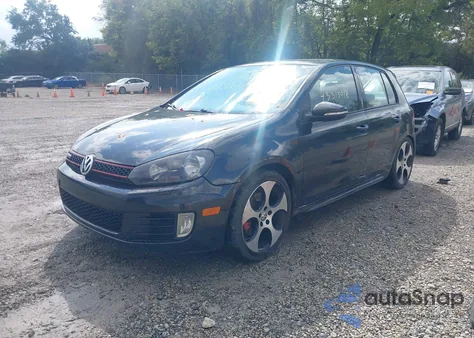 2010 Volkswagen Gti 4-Door z USA, uszkodzony, nr VIN WVWHD7AJ3AW243727